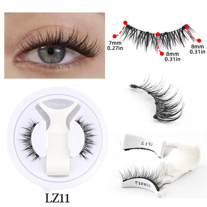 Magnetic Eyelash & Tweezers Set