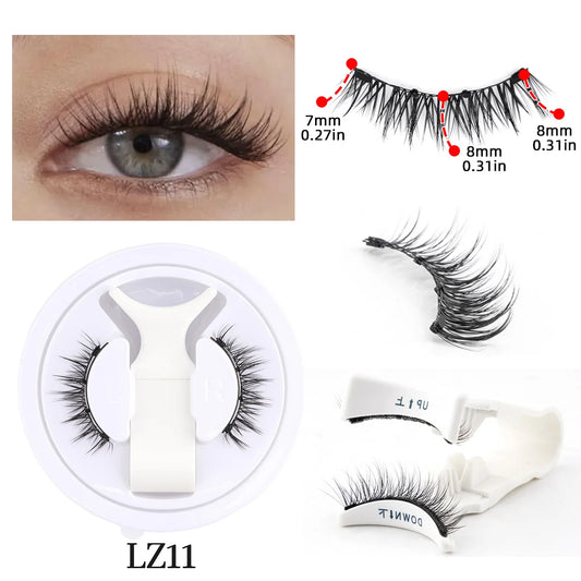 Magnetic Eyelash & Tweezers Set